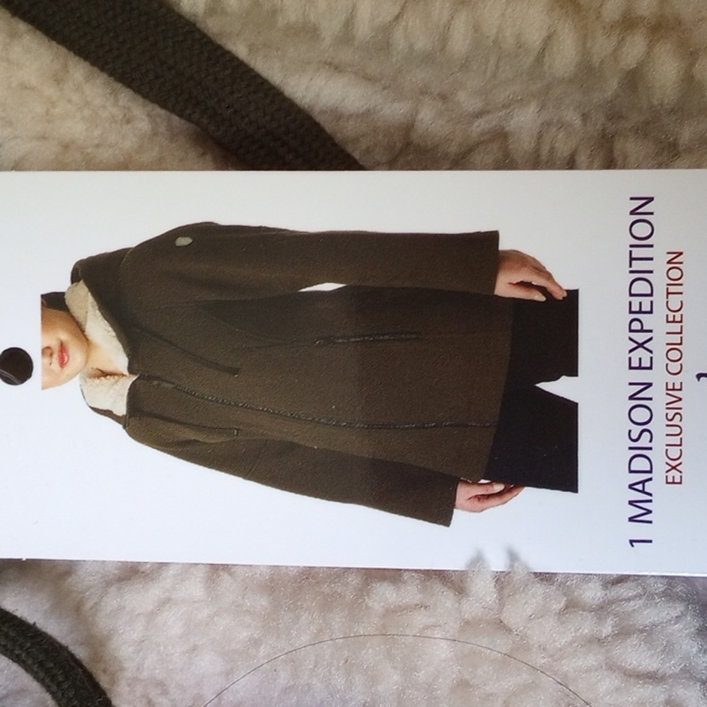 1 Madison Women's Knit Full Zip Hood Jacket